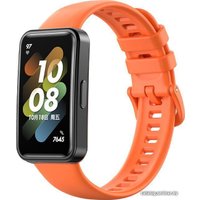 Ремешок Rumi силиконовый для Huawei Band 8/9 (оранжевый)