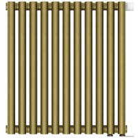 Стальной трубчатый радиатор Сунержа Эстет-11 EU50 500х495 11 секций (состаренная бронза)