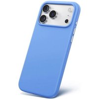Чехол для телефона Baseus Colorful Liquid Silicone Magnetic Case для iPhone 17 Pro Max (голубой)