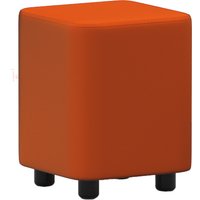 Пуф MONOFIX Бафф (экокожа/оранжевый)