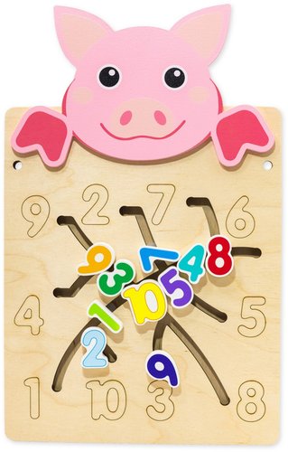 Alatoys Настенная бизидоска Свинка ББ604