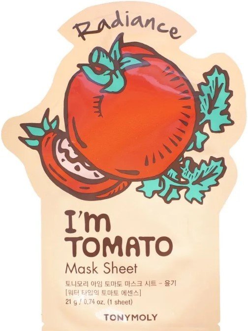 

Tony Moly Маска для лица тканевая I'm Tomato Mask Sheet 21 мл