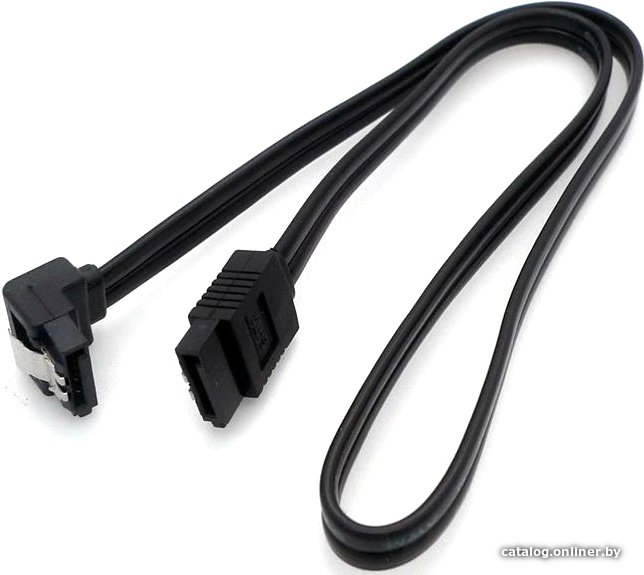Кабель USBTOP SATA 3.0 угловой (M-M)