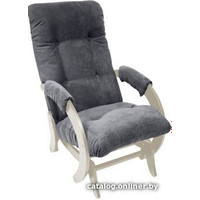 Кресло-глайдер Комфорт 68 (дуб шампань/verona antrazite grey) в Могилеве
