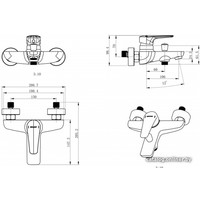 Смеситель Bravat Arden F6351385CP-01-RUS