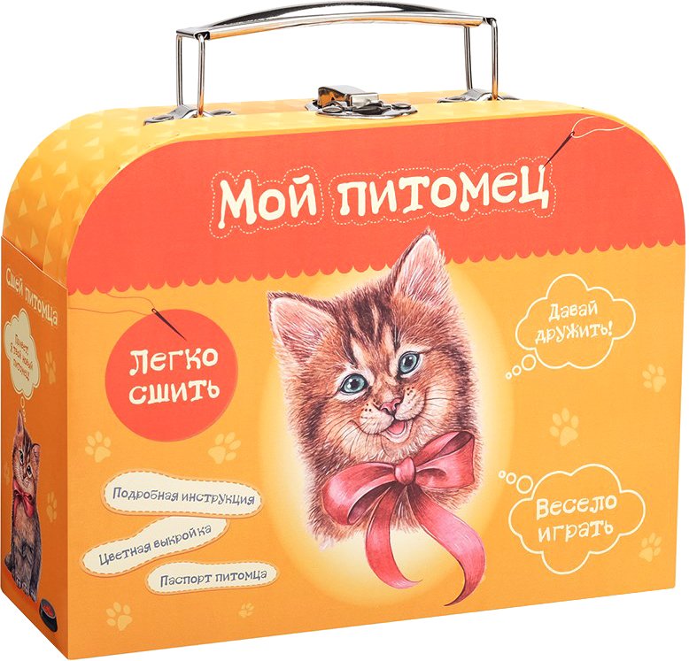 

Набор для создания поделок/игрушек Bumbaram Сшей игрушку Котенок dd-6
