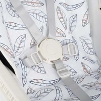 Высокий стульчик Indigo Chill (белый)