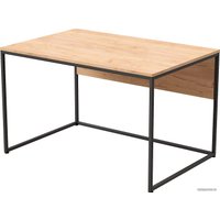 Стол Millwood DT-2 (дуб золотой craft ЛДСП/металл черный)