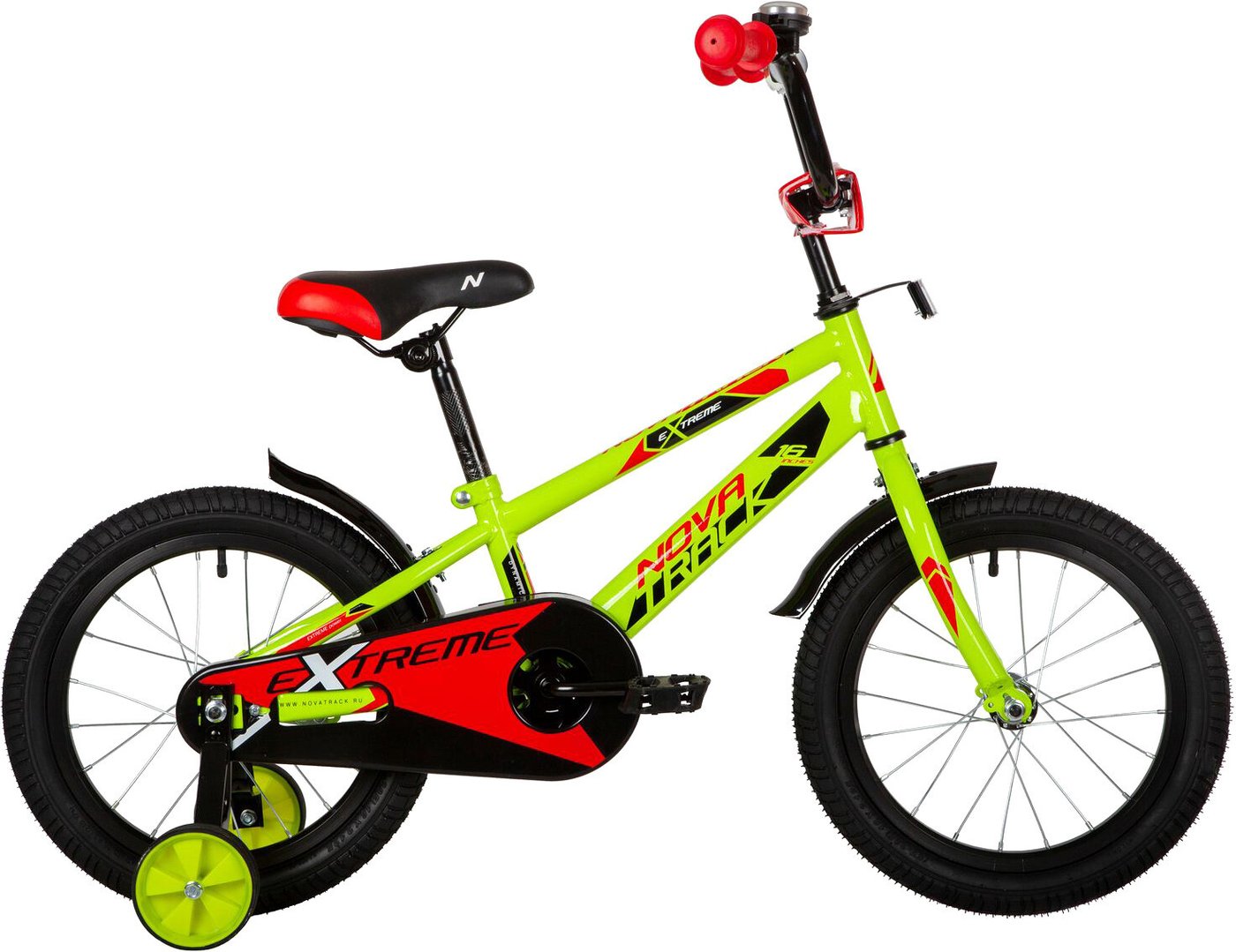 

Детский велосипед Novatrack Extreme 16 2021 163EXTREME.GN21 (зеленый)