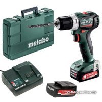 Дрель-шуруповерт Metabo PowerMaxx BS 12 BL 601038500 (с 2-мя АКБ 2 Ah, кейс)