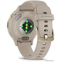Умные часы Garmin Venu 3S (френч-грей, с силиконовым ремешком)