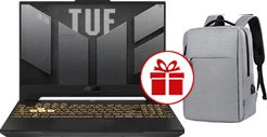 

Игровой ноутбук ASUS TUF Gaming F15 FX507ZC4-HN143 + рюкзак Goody Bright (серый)
