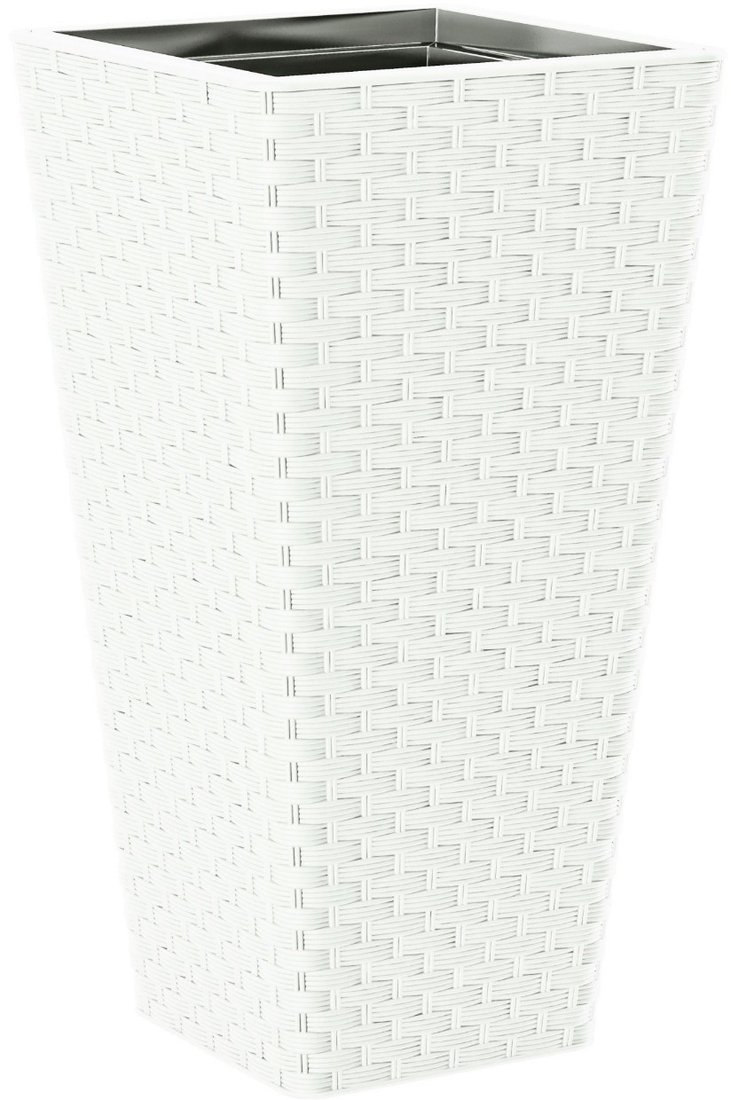 Кашпо Form-Plastic Rattana Slim FP-3900-011 (белый)