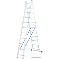 Лестница-стремянка СибрТех 97911 2x11 ступеней