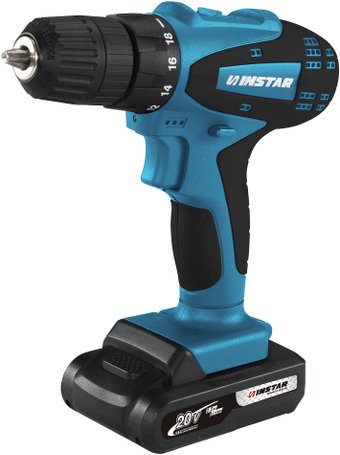 Дрель-шуруповерт Инстар АШП 45220 (с 2-мя АКБ)