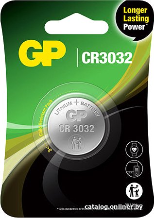 Батарейка GP Lithium CR3032
