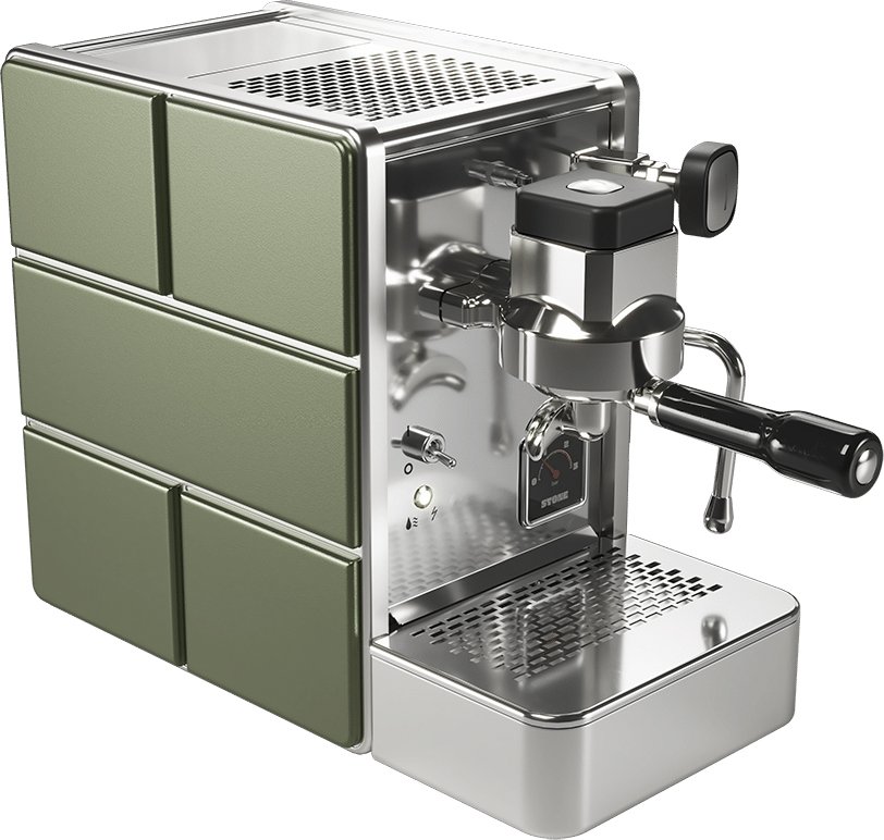 

Рожковая кофеварка Stone Espresso Mine Green Satin