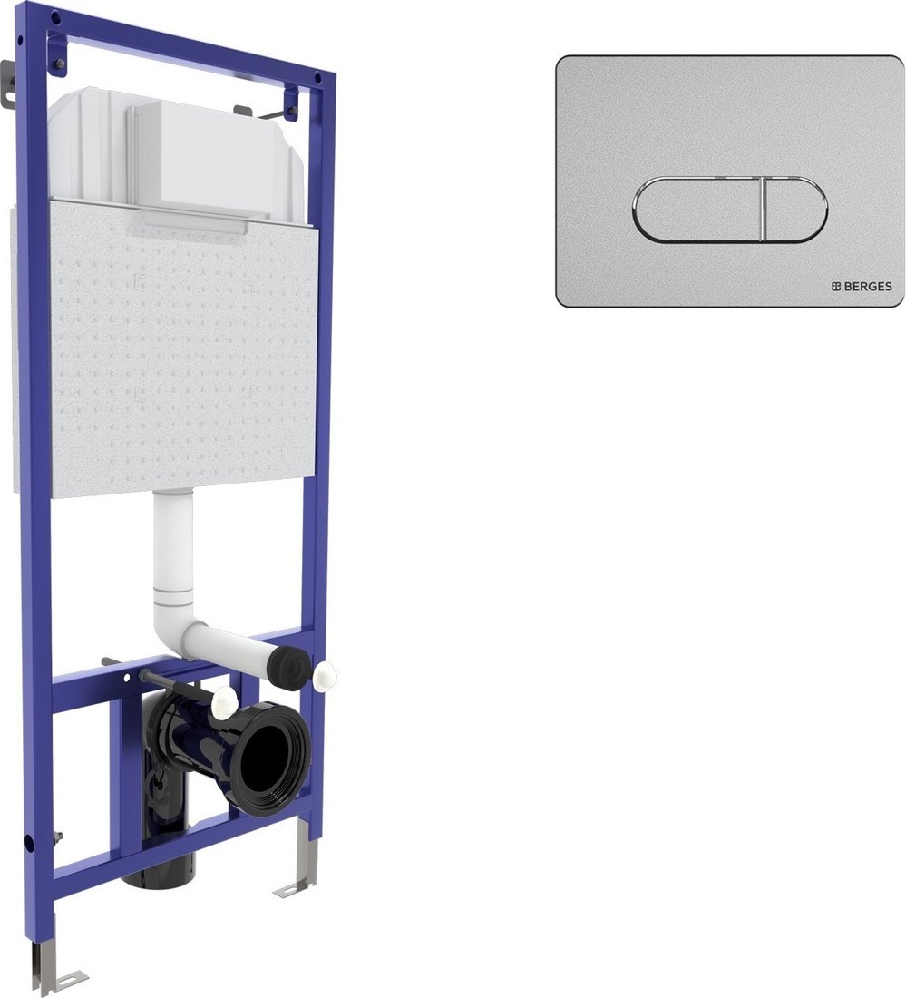 

Инсталляция для унитаза Berges Wasserhaus Novum 040232