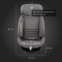 Детское автокресло Happy Baby Reex isofix (graphite)