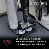 Вертикальный пылесос с влажной уборкой Tefal X-Combo GF3039WO