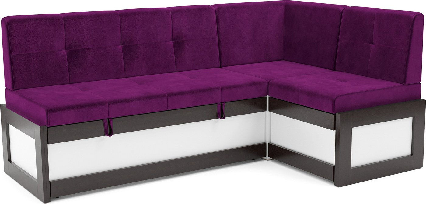 

Угловой диван Мебель-АРС Нотис 191х82х116 см M11-27-18 (фиолет)