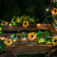 Садовая гирлянда Uniel USL-S-138/PT2300 SUNFLOWERS UL-00009377