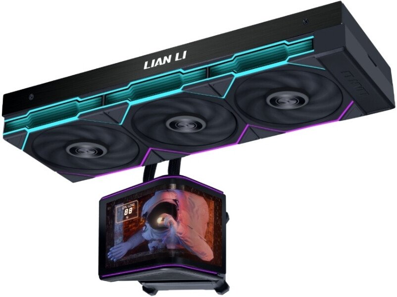 

Система жидкостного охлаждения для процессора Lian Li HydroShift II OLED Curved 360TL GHS2OLDC36TB G89.GHS2OLDC36TB.R0