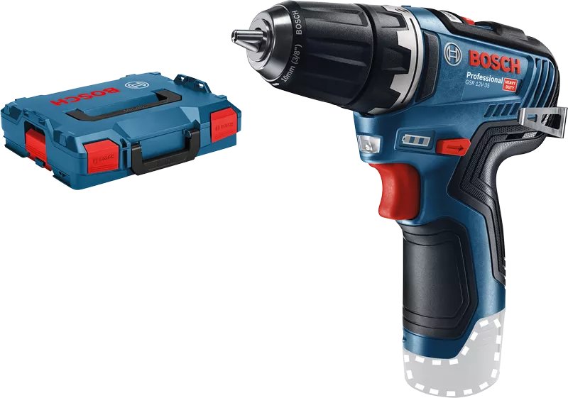 Дрель-шуруповерт Bosch GSR 12V-35 Professional 06019H8001 (без АКБ, кейс)