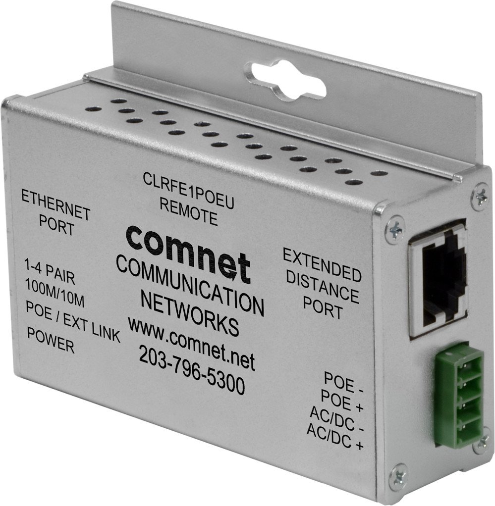 

Удлинитель по витой паре ComNet CLRFE1POEU