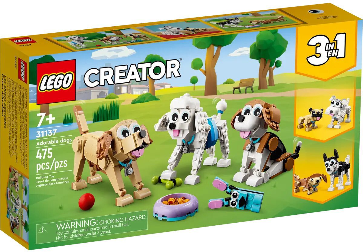 

Конструктор LEGO Creator 31137 Очаровательные собаки