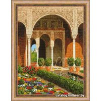 Набор для вышивания Риолис Двор ручья. Дворец Хенералифе 1579