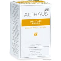 Травяной чай Althaus Deli Packs Delicate Herbs Ароматные травы 20 шт