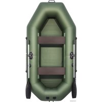 Моторно-гребная лодка Аква-Мастер 260 (зеленый)