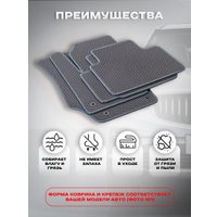 Комплект ковриков для авто Alicosta Changan Deepal Shenlan S7 I (suv) 2023 - Н.В. (серый)