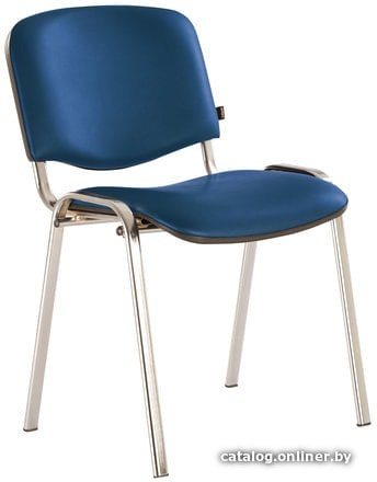 Офисный стул Brabix Iso CF-001 (кожзам, синий)