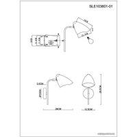 Бра Evoluce SLE103601-01