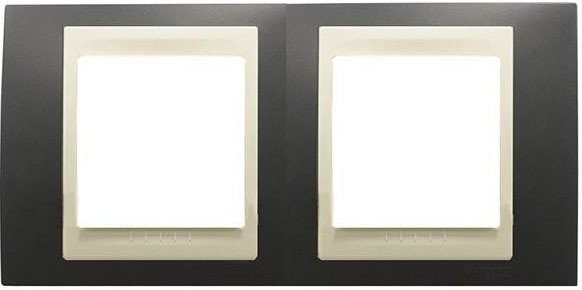 

Рамка Schneider Electric Unica MGU6.004.577 (серый сланец/слоновая кость)