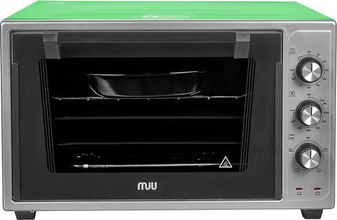 

Мини-печь MIU 3606 L (серый/зеленый)