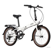 Велосипед Novatrack Vortex Alloy 6V 2024 20AFV.VORTEX.WT4 (белый)