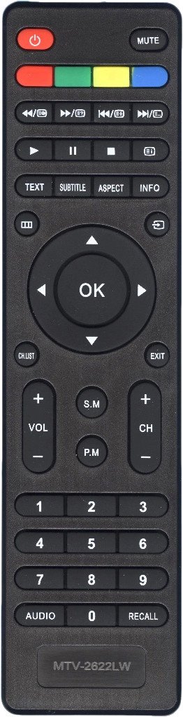 

Пульт ДУ Huayu KT1045 MTV-2622LW IC HOB476 (для телевизоров Mystery, Helix)