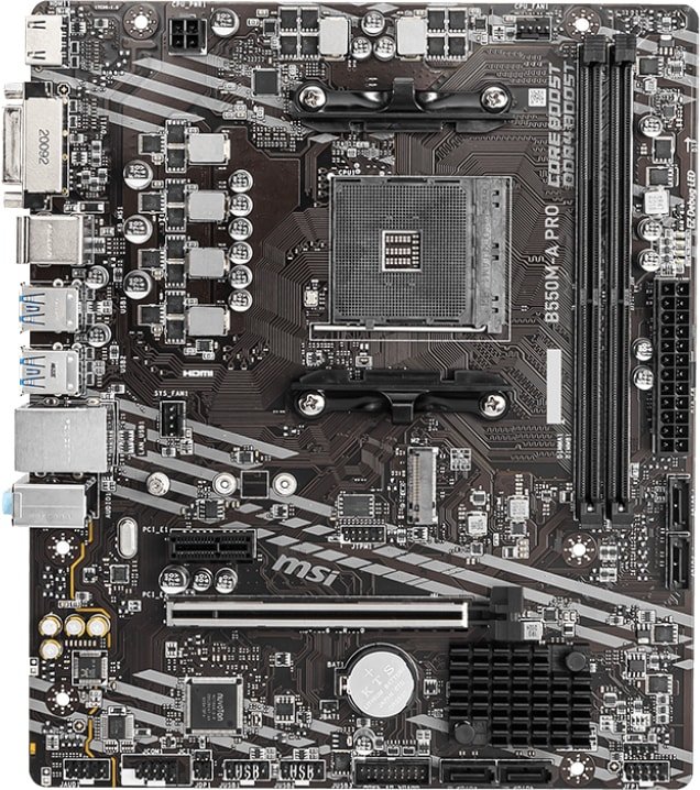 

Материнская плата MSI B550M-A Pro