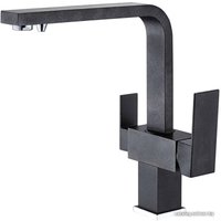 Смеситель Blue Water Taupo черный металлик