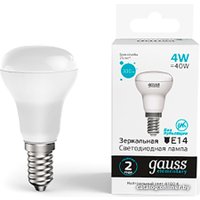 Светодиодная лампочка Gauss Elementary R39 4W 300lm 4100K E14 LED 63124