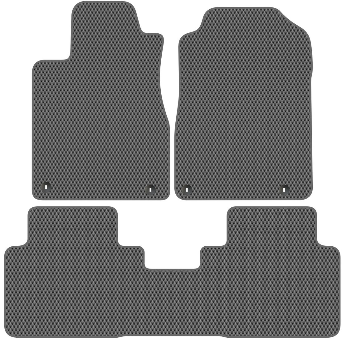 

Комплект ковриков для авто Alicosta Honda CR-V IV (suv / RE,RM) 2012 - 2018 (серый, ромб)