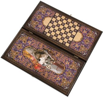 Шашки/нарды РФН Сирия Волк rasvolk40