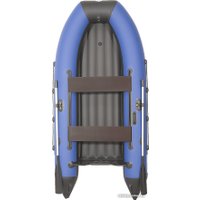 Моторно-килевая лодка Лоцман 320 НДНД (синий/черный)