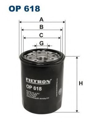 

Масляный фильтр Filtron OP618