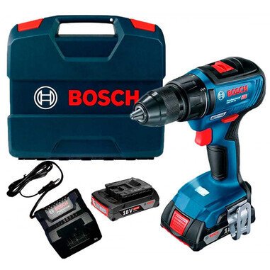 

Ударная дрель-шуруповерт Bosch GSB 18V-50 Professional 06019H5100 (с 2-мя АКБ, кейс)