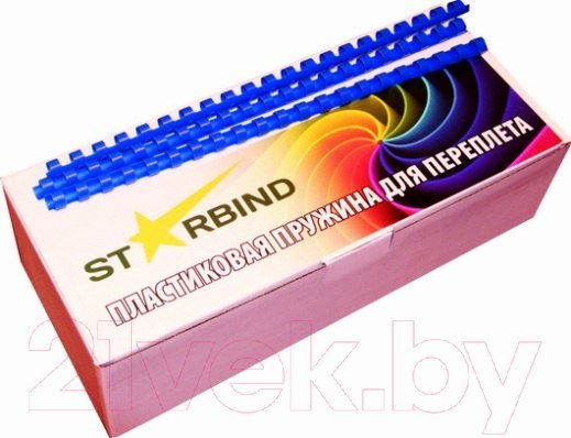 

Расходные материалы для ламинаторов и брошюровщиков Starbind 38мм BP38Bu (50шт, синий)