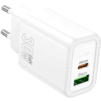 Сетевое зарядное Hoco N63 (белый)